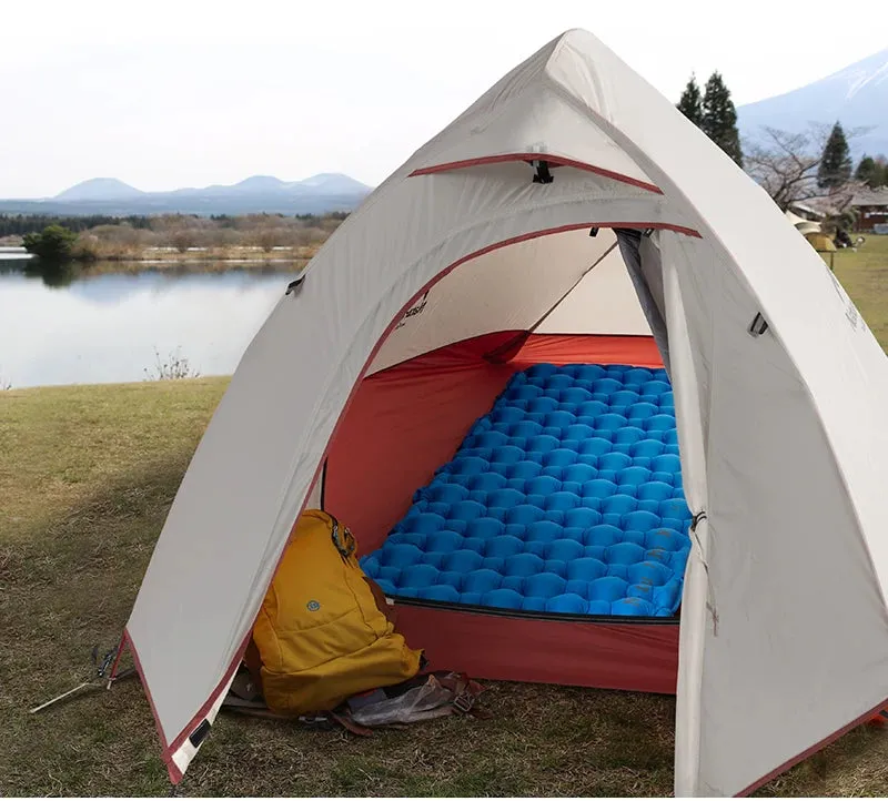Ultralight Inflatable Camping Mattress - Waterproof, Compact, Single Sleeping Pad for Travel & Camping
