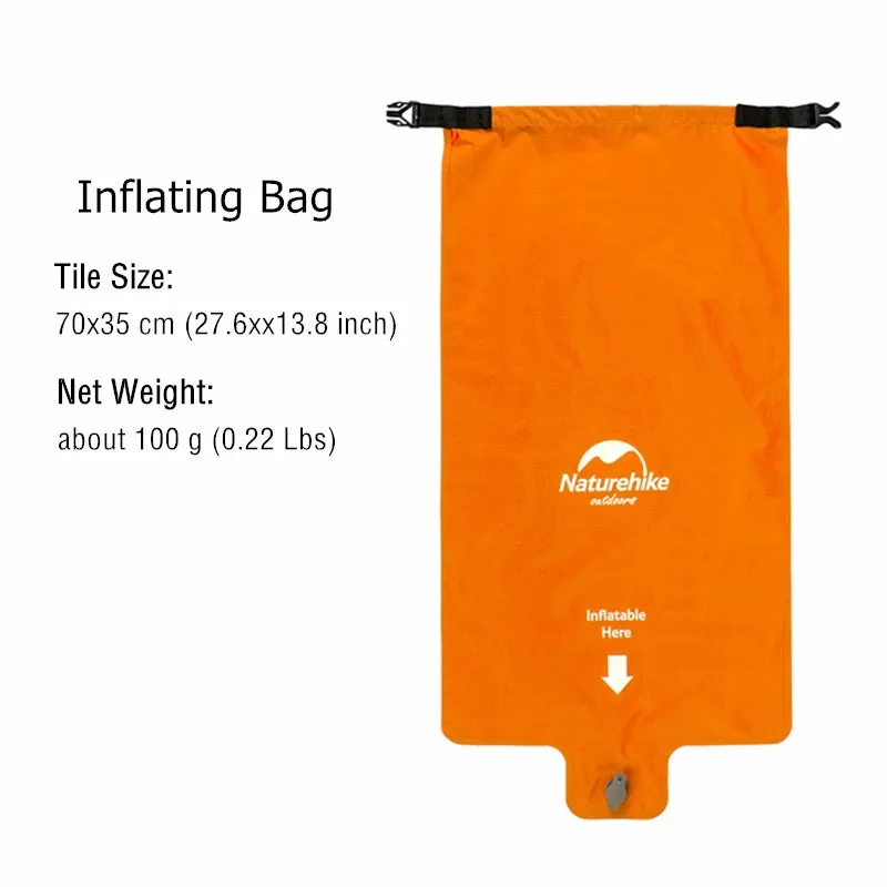 Ultralight Inflatable Camping Mattress - Waterproof, Compact, Single Sleeping Pad for Travel & Camping