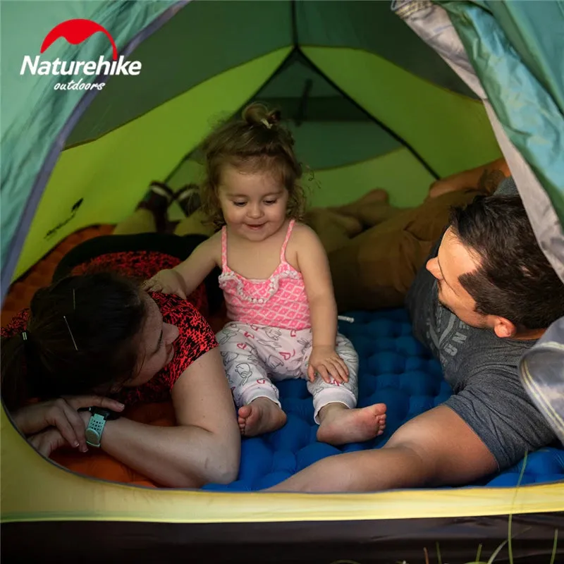 Ultralight Inflatable Camping Mattress - Waterproof, Compact, Single Sleeping Pad for Travel & Camping