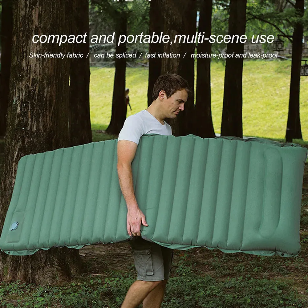 Ultralight Self-Inflating Air Mattress for Camping and Outdoor Activities