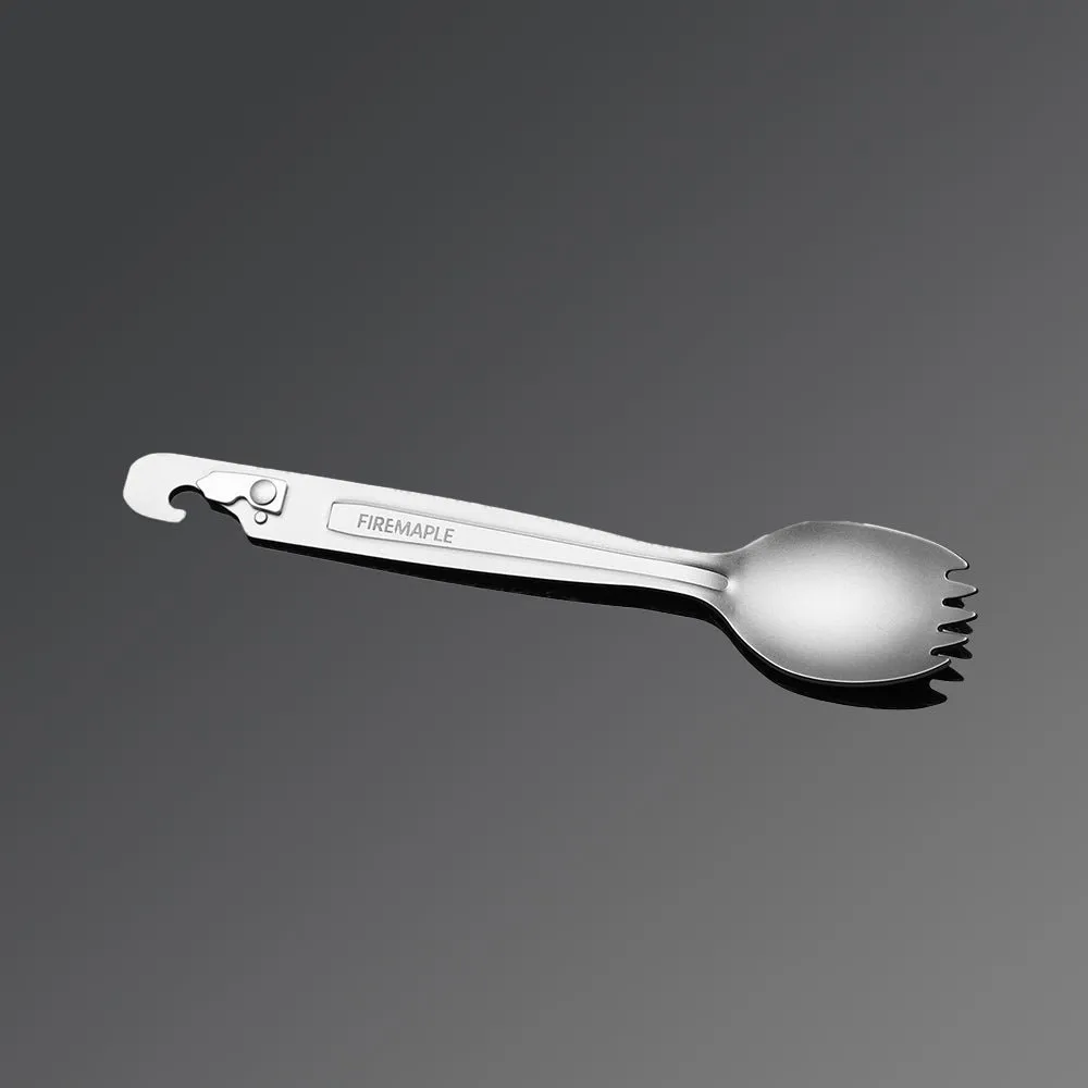 Ultralight Titanium Cup & Spork Set