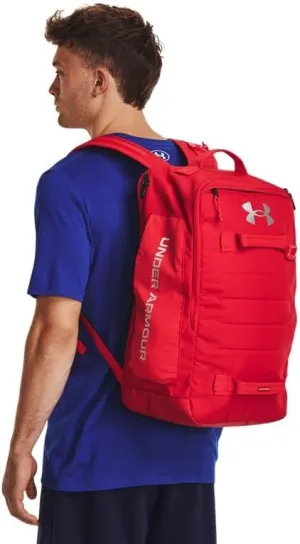 Under Armour 1378413-600-OSFM UA Contain Backpack RED OSFM