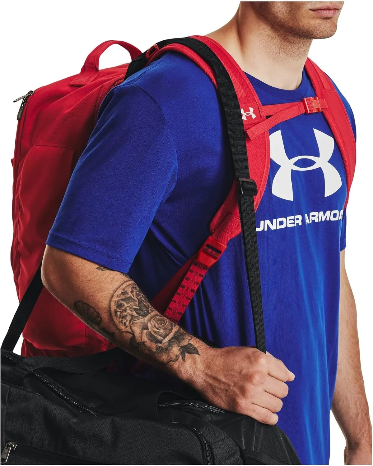 Under Armour 1378413-600-OSFM UA Contain Backpack RED OSFM