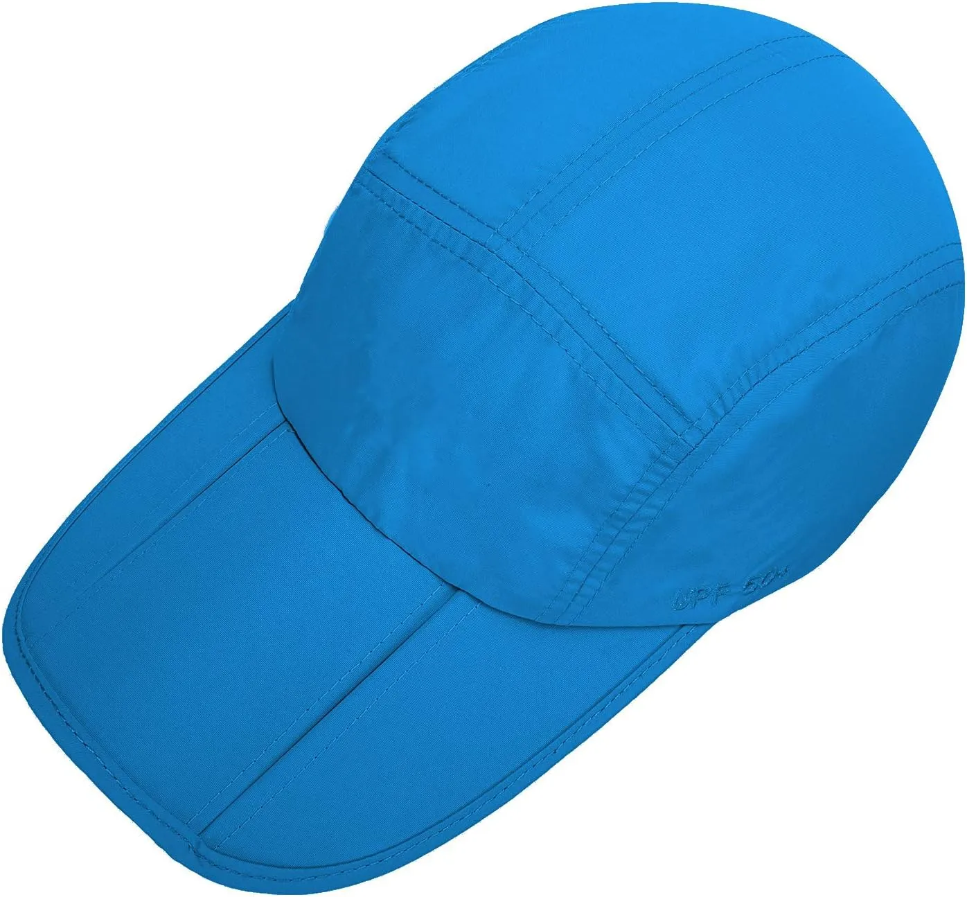 UPF 50  Foldable Baseball Cap Sun Protection Quick Dry Portable Folding Hats for Men or Women