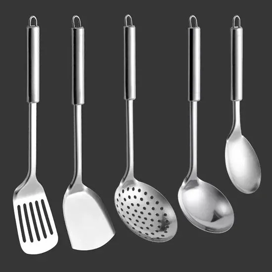 Utensil Nonstick Stainless Steel Kitchen Cookware Set