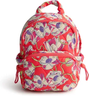 Vera Bradley Featherweight Small Banbury Backpack, Swirling Poppies