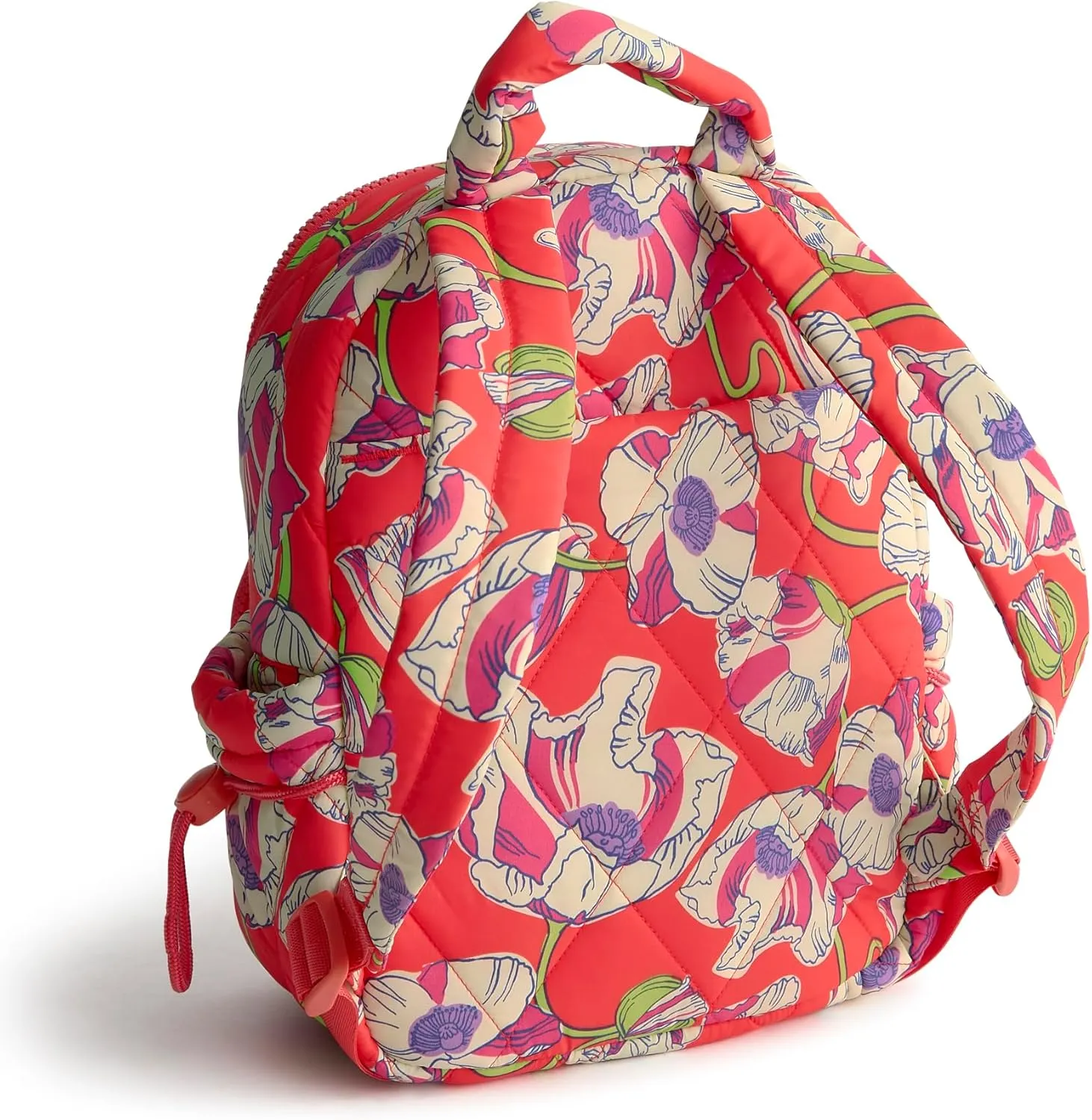 Vera Bradley Featherweight Small Banbury Backpack, Swirling Poppies