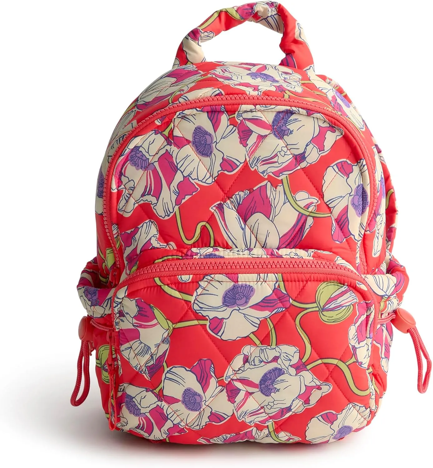 Vera Bradley Featherweight Small Banbury Backpack, Swirling Poppies