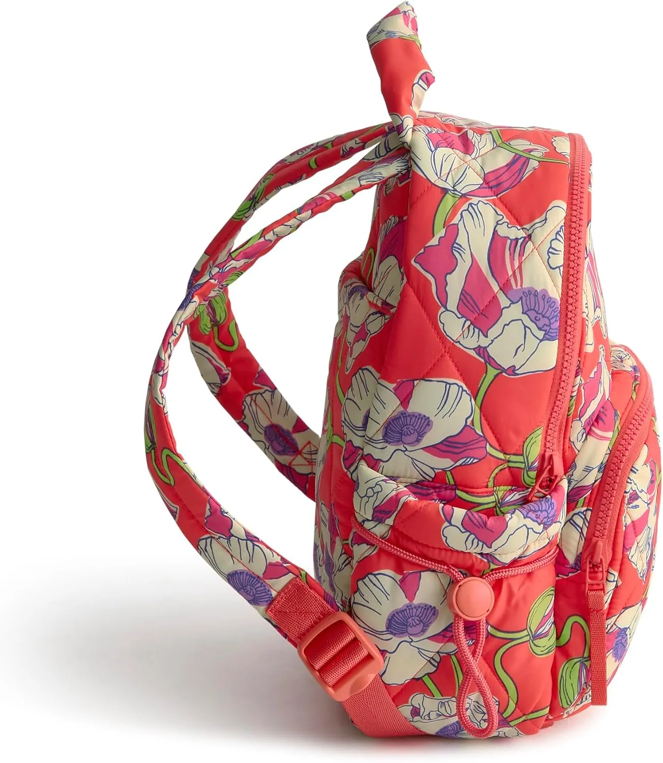 Vera Bradley Featherweight Small Banbury Backpack, Swirling Poppies
