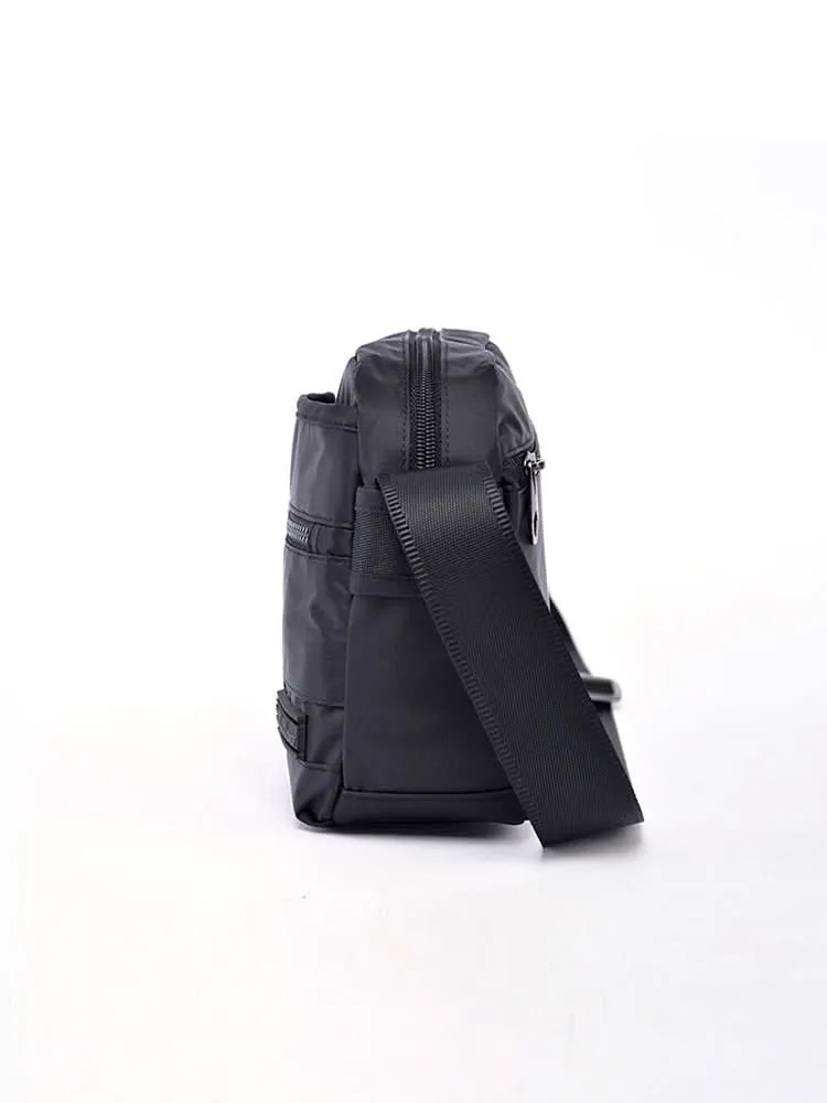 Volunteer Men’s Lightweight Oxford Crossbody Bag – Casual Canvas Shoulder Bag