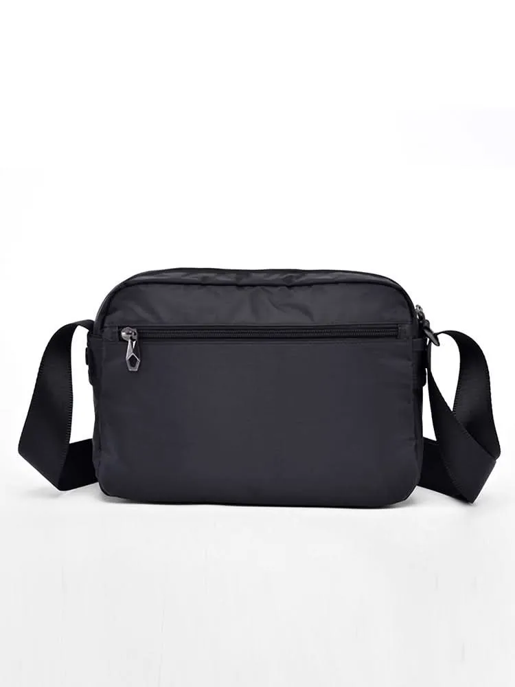 Volunteer Men’s Lightweight Oxford Crossbody Bag – Casual Canvas Shoulder Bag