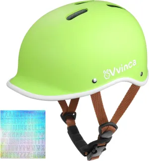 Vvinca Toddler Bike Helmet to Children 1/2/3/4/5/6/7/8 Years Old, Kids Helmets Ages 3-5/5-8, Helmets for Youth Boys and Girls