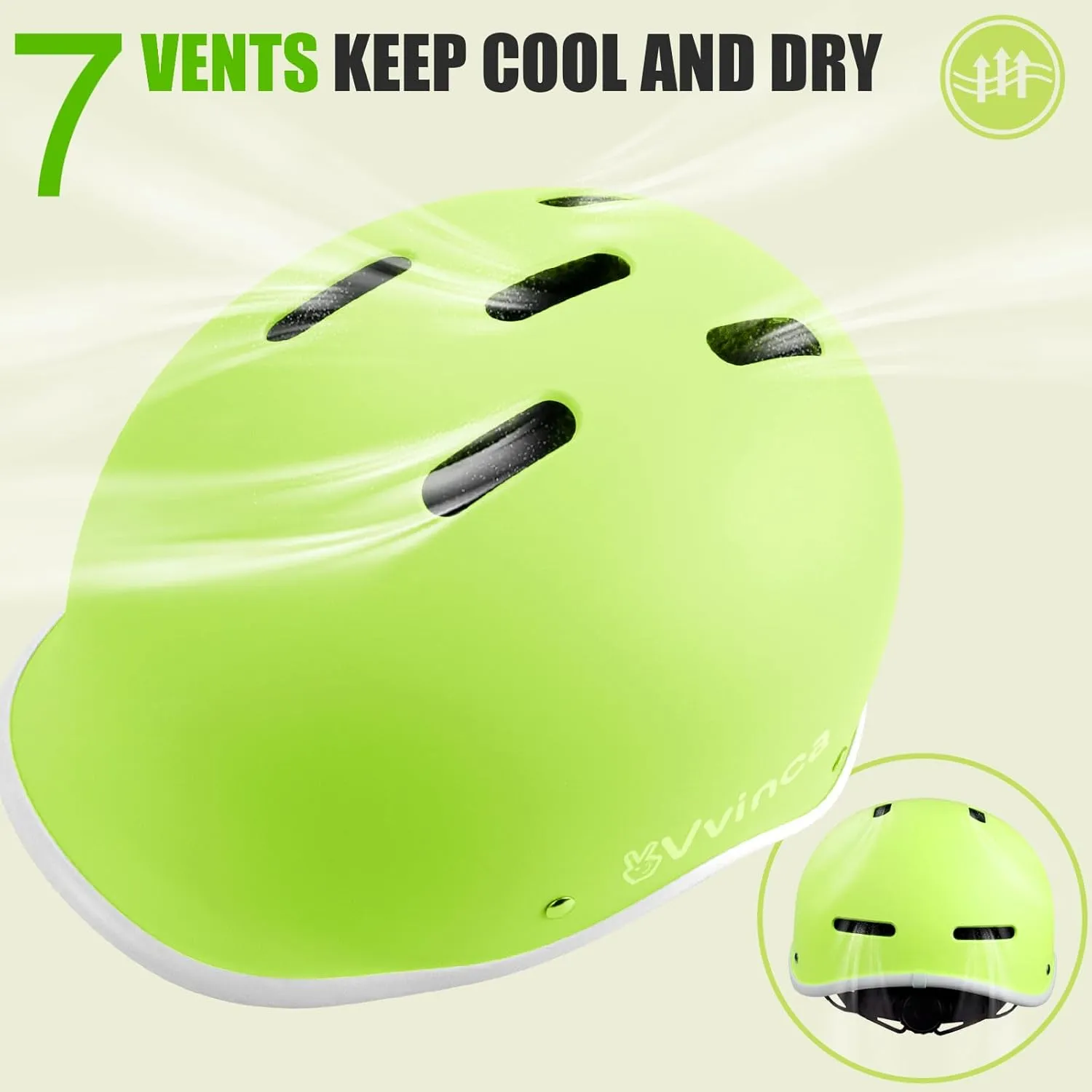 Vvinca Toddler Bike Helmet to Children 1/2/3/4/5/6/7/8 Years Old, Kids Helmets Ages 3-5/5-8, Helmets for Youth Boys and Girls