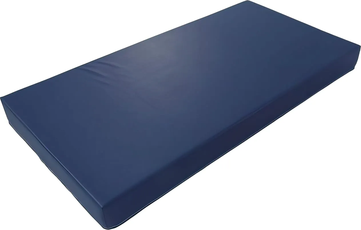Water Resistant Vinyl 6" Narrow Twin Outdoor Camping Mat, Great for Hospital Beds, Camping, RVs, Cushion for Benches, and More, 75" x 30"