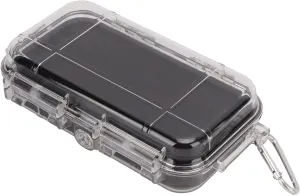 Waterproof Dry Box Protective Case Travel for Tackle Organization of Cameras, Phones, Camping, Fishing, Hiking, EDC, Water Sports, Knives (Clear) (L)