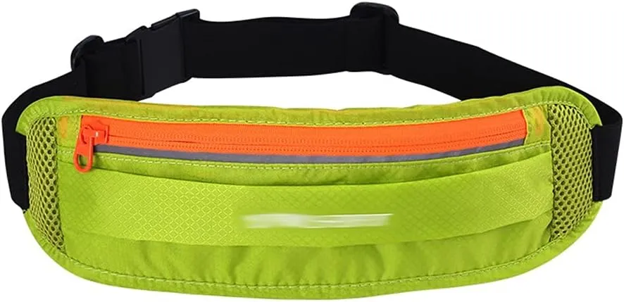Waterproof Fanny Pack Outdoor Sports Breathable Waist Bag Wallet Phone Storage Women's Belt Bag Adjustable Belt Band Waist Pack(E)