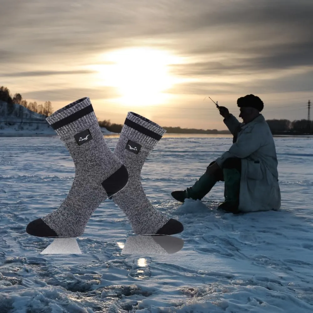 Waterproof Socks for Men & Women, Outdoor Performance Hiking and Fishing Gear