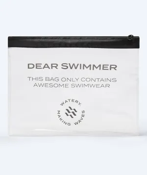 Watery wet/dry swimwear bag