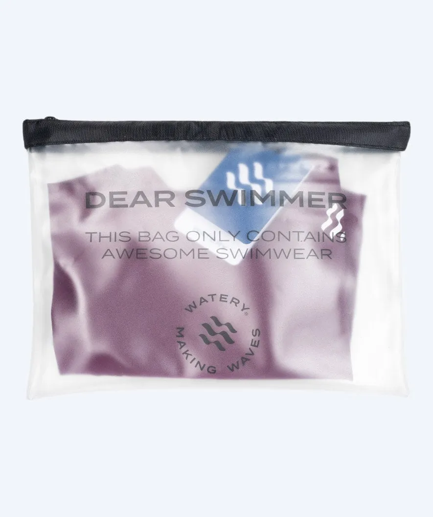 Watery wet/dry swimwear bag
