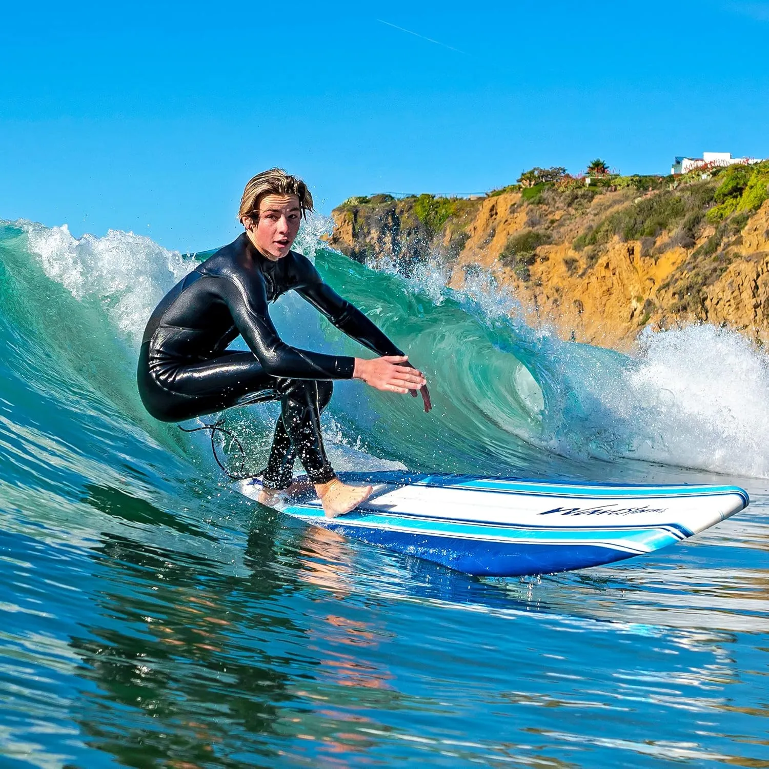 Wavestorm 8ft Classic Longboard Surfboard