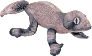 Wild Republic Coilkins Leaf Tailed Gecko, Stuffed Animal, 12 Inch, Plush Toy, Fill is Spun Recycled Water Bottles