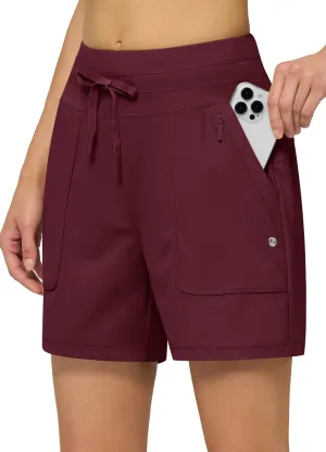 Willit Women's Shorts Hiking Athletic Shorts Quick Dry Golf Outdoor Casual 5"/7" Shorts Lightweight UPF50 