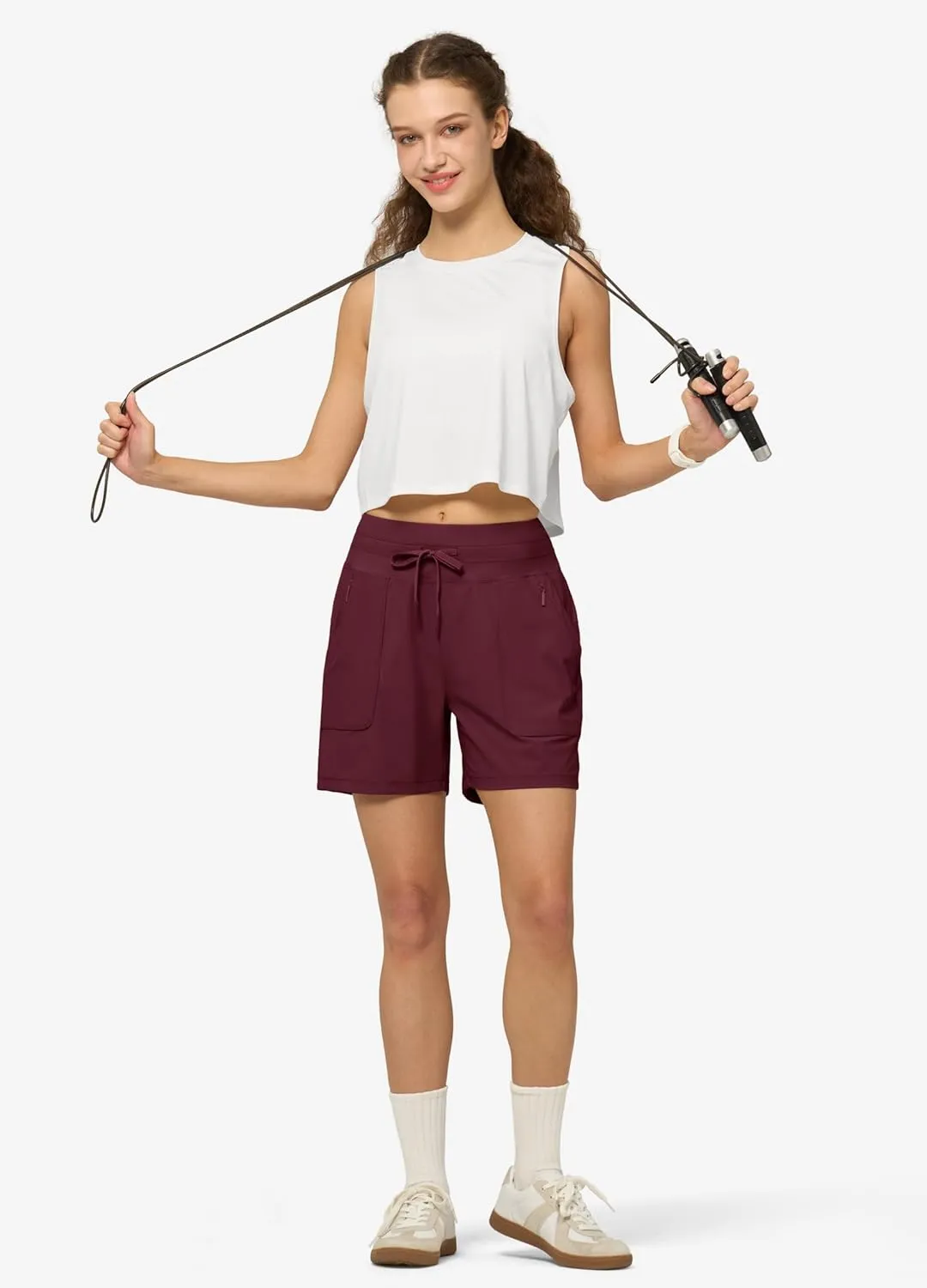 Willit Women's Shorts Hiking Athletic Shorts Quick Dry Golf Outdoor Casual 5"/7" Shorts Lightweight UPF50 