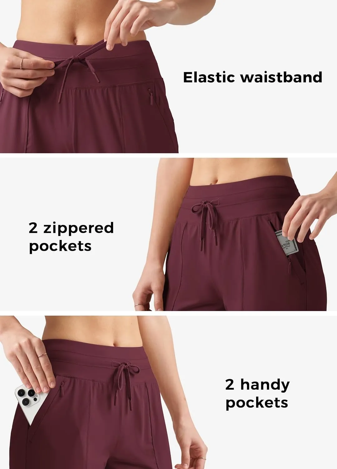 Willit Women's Shorts Hiking Athletic Shorts Quick Dry Golf Outdoor Casual 5"/7" Shorts Lightweight UPF50 