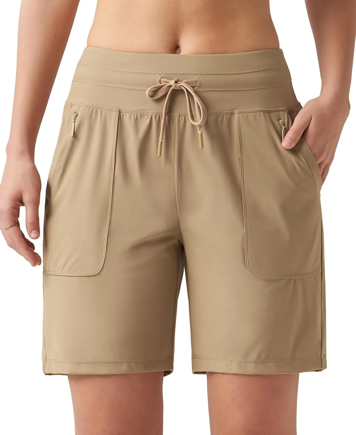 Willit Women's Shorts Hiking Athletic Shorts Quick Dry Golf Outdoor Casual 7" Shorts Lightweight UPF50 