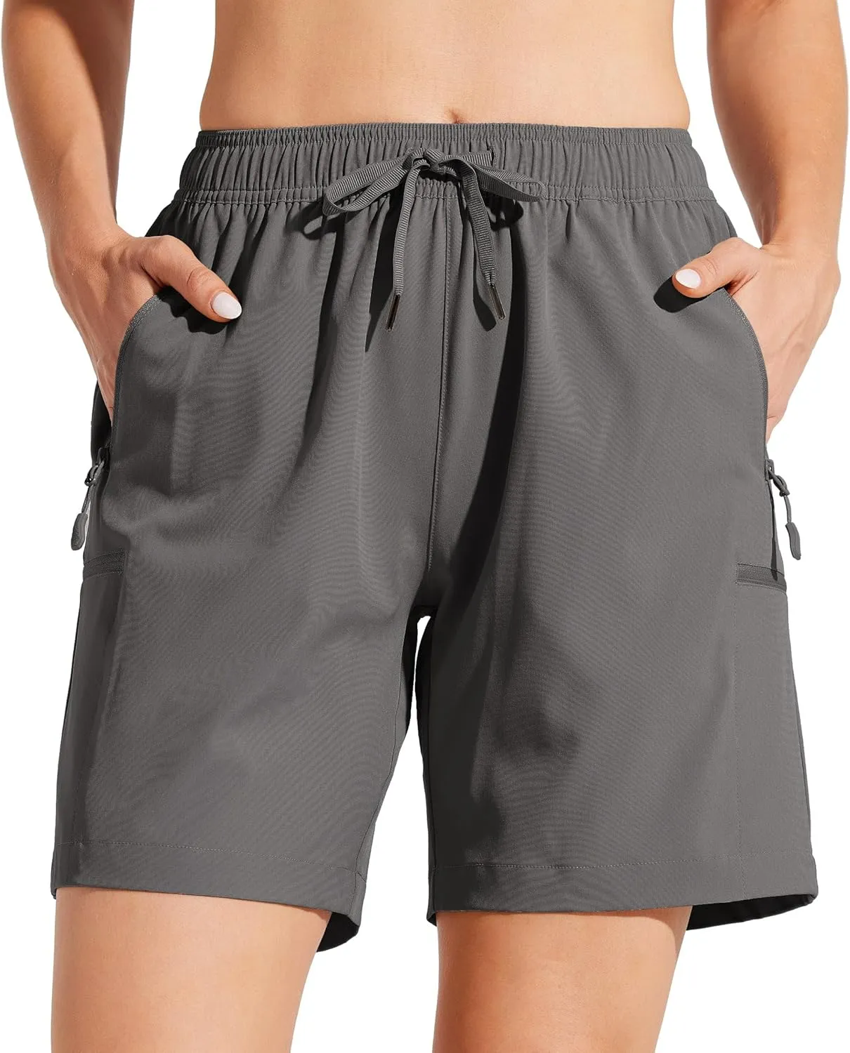 Willit Women's Shorts Hiking Cargo Quick Dry Golf Active Athletic Shorts 7" Lightweight Summer with Pockets