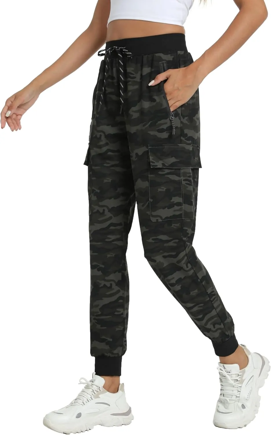 Women's Lightweight Joggers Quick Dry Hiking Running Pants for Athletic Casual Workout Outdoor