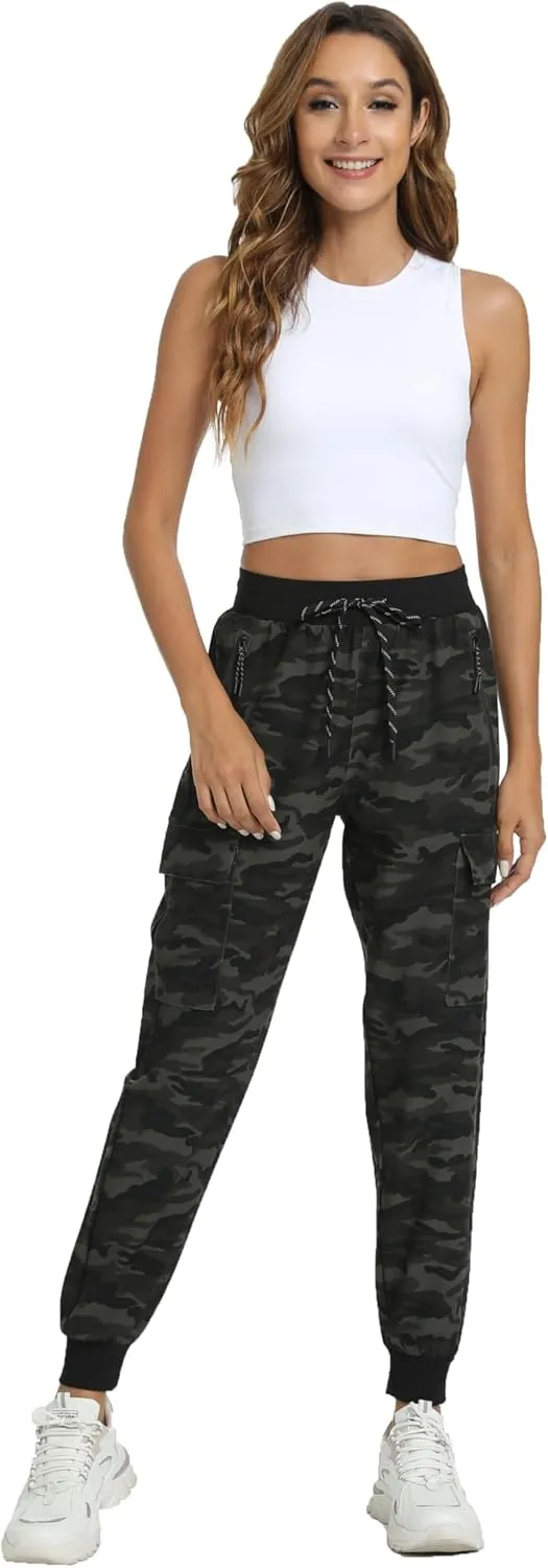 Women's Lightweight Joggers Quick Dry Hiking Running Pants for Athletic Casual Workout Outdoor