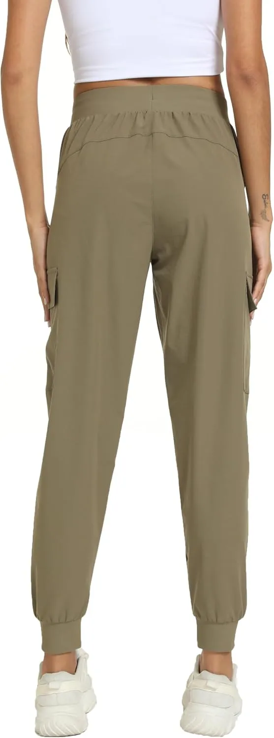 Women's Lightweight Joggers Quick Dry Hiking Running Pants for Athletic Casual Workout Outdoor