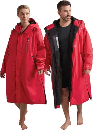 Women's Long Sleeve Waterproof Dry Changing Robe Alter Evo - Siren Red