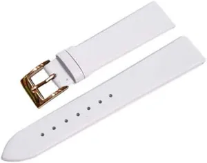 XLCZMYL Plain Weave Leather Watch strap 12 14 16 18 20 22 mm leather Watch band with Gold Pin buckle,10,18mm