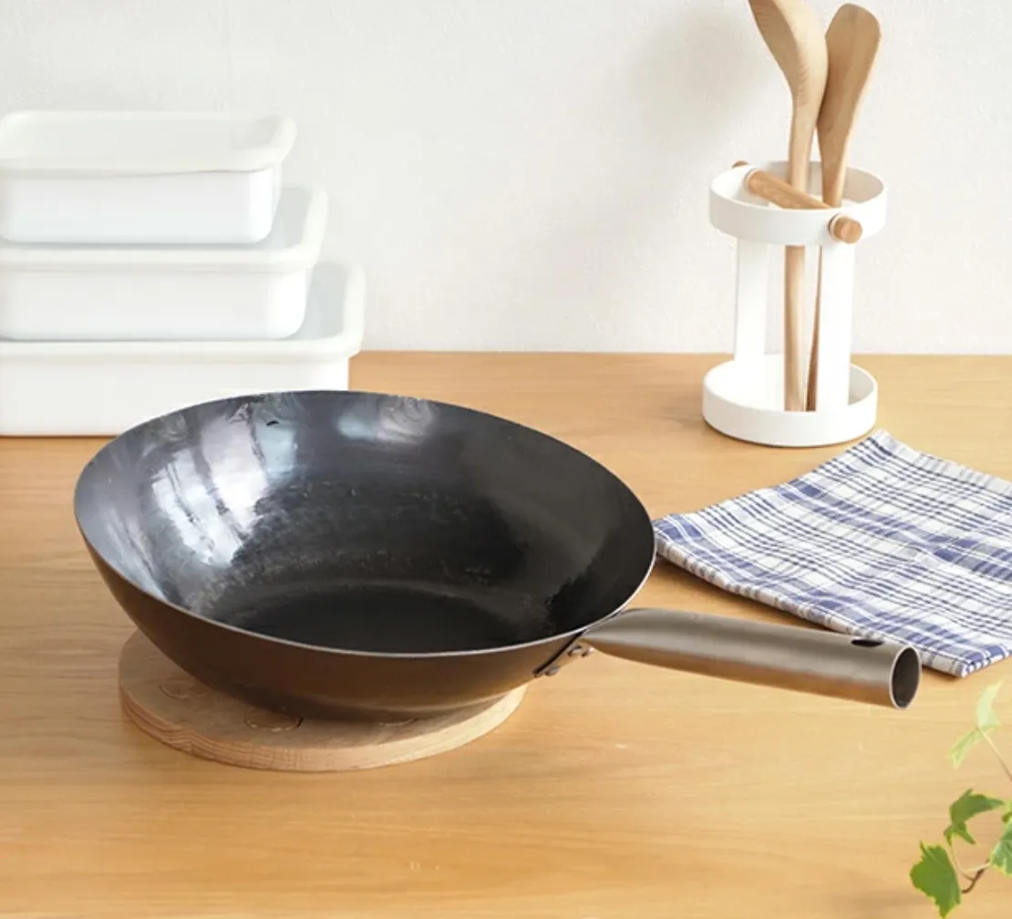 Yamada Kogyosho 山田工業所 HANAKO a Deep Frying Pan 27cm