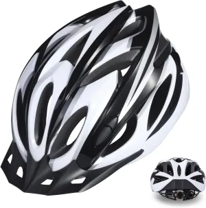 Zacro Adult Bike Helmet Lightweight for Men Women Comfort with Pads&Visor, Certified Bicycle Helmet for Adults Youth Mountain Road Biker
