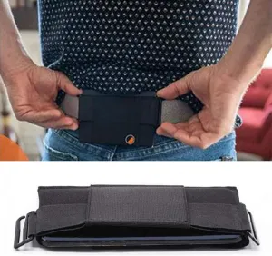 Zerone Pouch Invisible Wallet,Unisex Invisible Sports Waist Bag for Women Men Ultra-Light Pouch for Key Card Phone 2023 NEW（M: 155mm）
