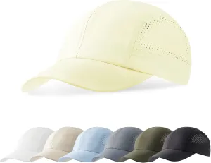 zowya UPF 50  Quick Dry Running Baseball Caps Breathable Outdoor Sports Sun Hat Hiking,Cycling for Men Women